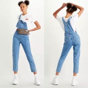 NEW Levi's Tapered Denim Jean Overalls Y2K Style